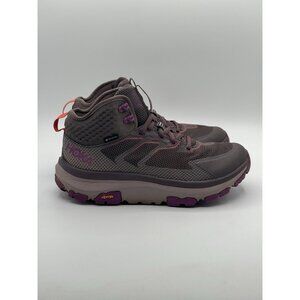 Hoka One One Boots Womens Sz 8.5 Toa GTX Trail Hiking Gore-Tex Vibram Gorpcore